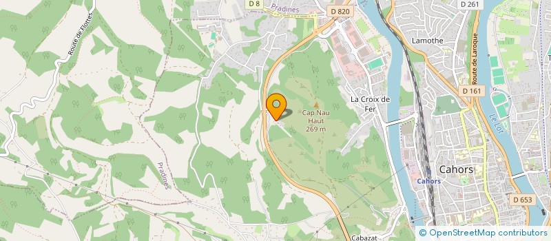 localisation de l'entreprise MADAME STECY STEIMBACH  CAHORS