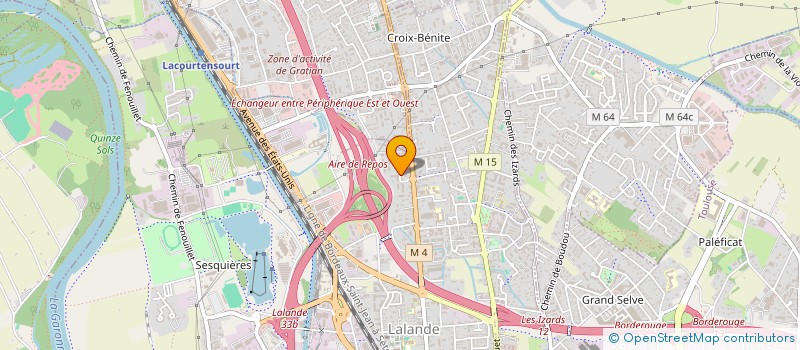 localisation de l'entreprise MADAME STEEVIE CLADIER  TOULOUSE