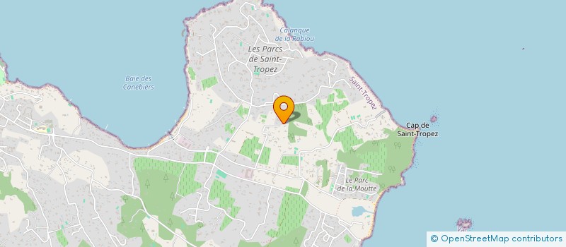 localisation de l'entreprise MADAME STEFAN SZCZESNY à SAINT-TROPEZ