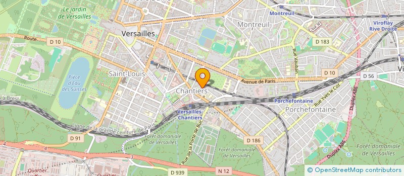localisation de l'entreprise MADAME STEFANA FOCA à VERSAILLES