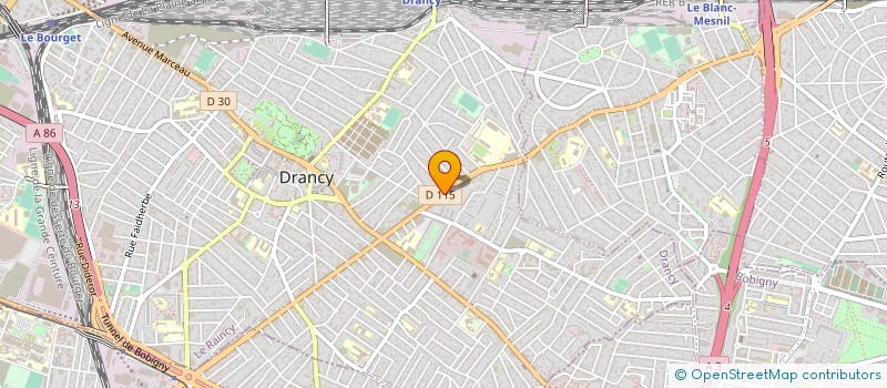 localisation de l'entreprise MADAME STEFANA MILUTINOVIC à DRANCY