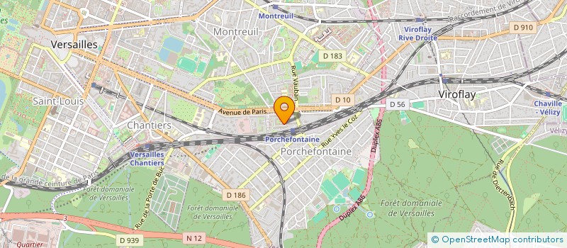 localisation de l'entreprise MADAME STEFANI MARKOVIC à VERSAILLES