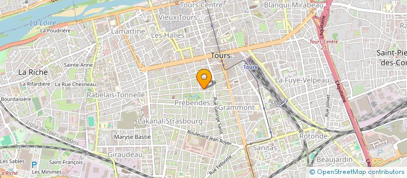 localisation de l'entreprise MADAME STEFANIA CAVICCHI à TOURS