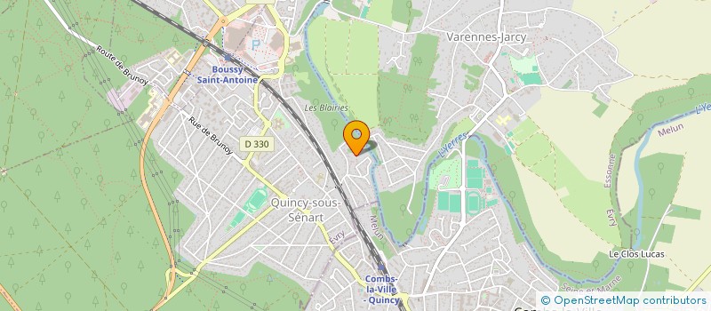 localisation de l'entreprise MADAME STEFANIA DOBRA  QUINCY-SOUS-SENART