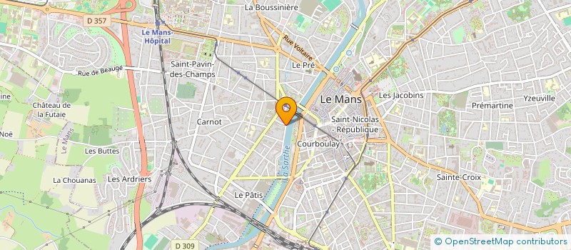 localisation de l'entreprise MADAME STEFANIA DRUGA  LE MANS