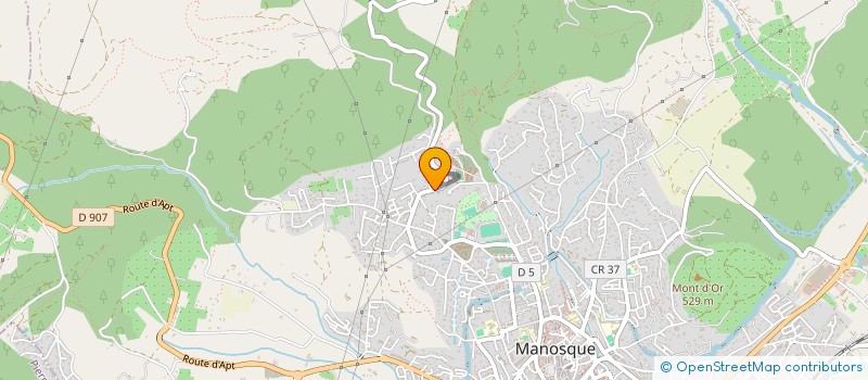 localisation de l'entreprise MADAME STEFANIA GAZZOLA à MANOSQUE