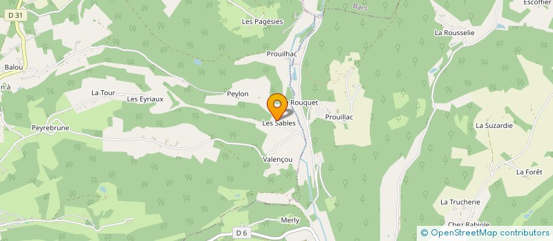 localisation de l'entreprise MADAME STEFANIA MARASCO  FLEURAC