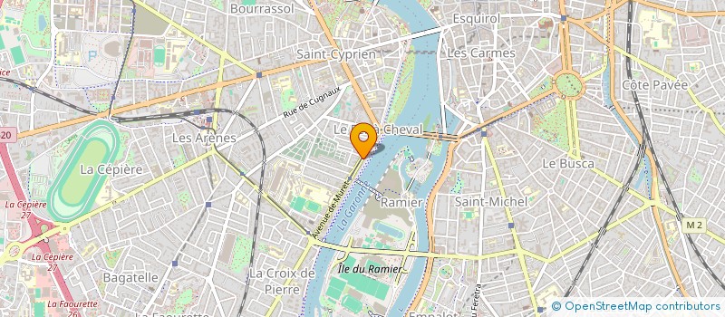 localisation de l'entreprise MADAME STEFANIA MEAZZA à TOULOUSE