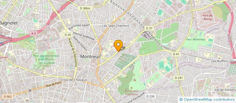 localisation de l'entreprise MADAME STEFANIA MONACO à MONTREUIL