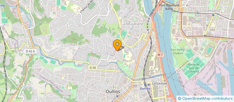 localisation de l'entreprise MADAME STEFANIA PERSIA  OULLINS-PIERRE-BENITE