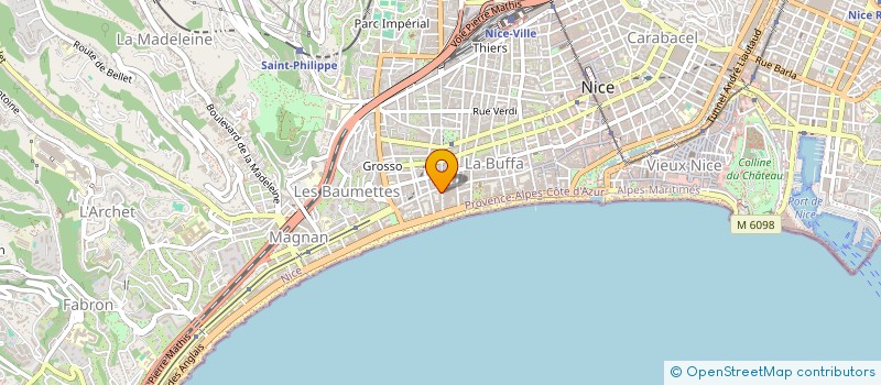 localisation de l'entreprise MADAME STEFANIA TRUCILLO  NICE