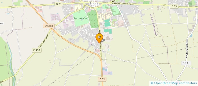 localisation de l'entreprise MADAME STEFANIA WALTER KUEHNEL  LA COTE-SAINT-ANDRE