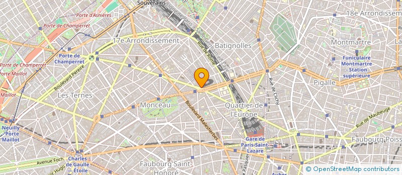 localisation de l'entreprise MADAME STEFANIA XAVIER SILVA  PARIS