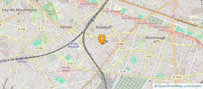 localisation de l'entreprise MADAME STEFANIE BOGUSCH à MALAKOFF