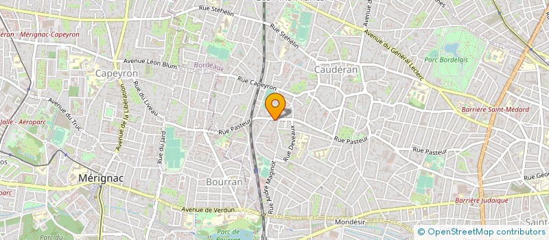 localisation de l'entreprise MADAME STEFANIE DUPREY à BORDEAUX
