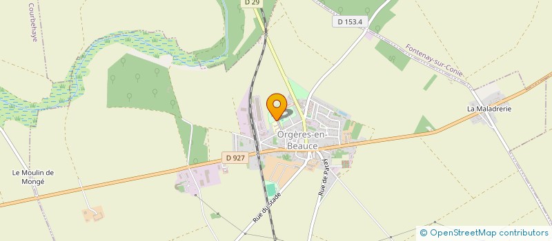 localisation de l'entreprise MADAME STEFANIE GIESA à ORGERES-EN-BEAUCE