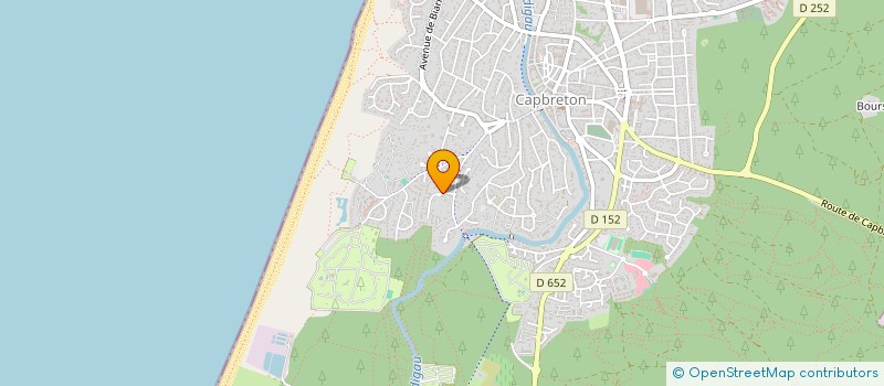 localisation de l'entreprise MADAME STEFANIE KOFLER à CAPBRETON