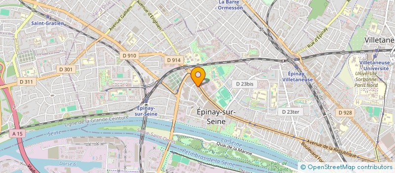 localisation de l'entreprise MADAME STEFANIE SEMKOWICZ à EPINAY-SUR-SEINE