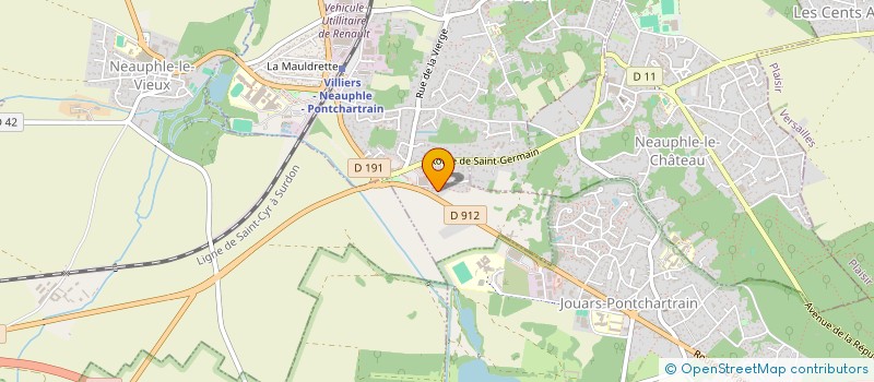 localisation de l'entreprise MADAME STEFANIE SPATARO  VILLIERS-SAINT-FREDERIC