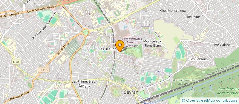 localisation de l'entreprise MADAME STEFANIE STEFANIE HAPPE à SEVRAN