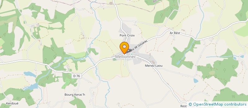 localisation de l'entreprise MADAME STEFANIE THEOBALD  MELLIONNEC