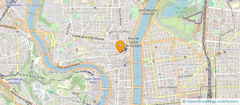 localisation de l'entreprise MADAME STEFANIE UJMA à LYON