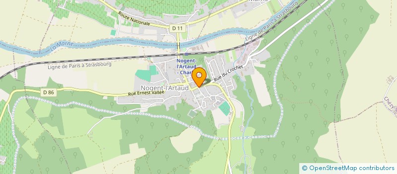 localisation de l'entreprise MADAME STEFANY ELHASNAOUI  VILLIERS-SAINT-DENIS