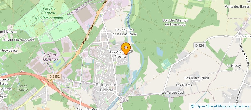 localisation de l'entreprise MADAME STEFANY RODRIGUES  BOIGNY-SUR-BIONNE