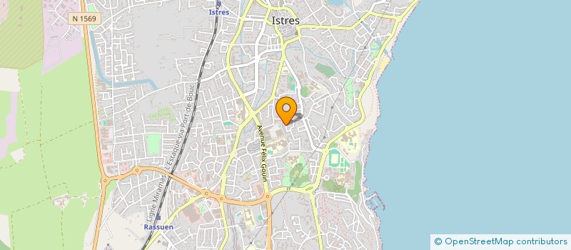 localisation de l'entreprise MADAME STEFFANA FERNANDEZ à ISTRES