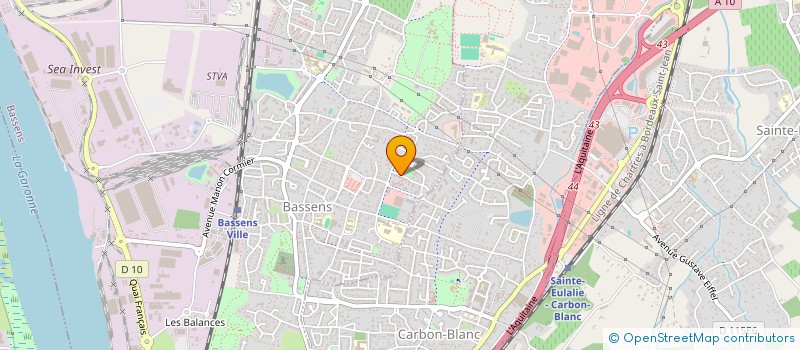 localisation de l'entreprise MADAME STEFFI BONACHEA  BASSENS