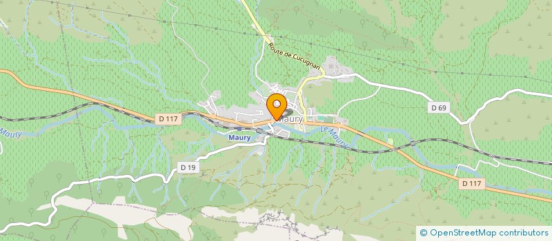 localisation de l'entreprise MADAME STEFFIE CHARROUX  MAURY