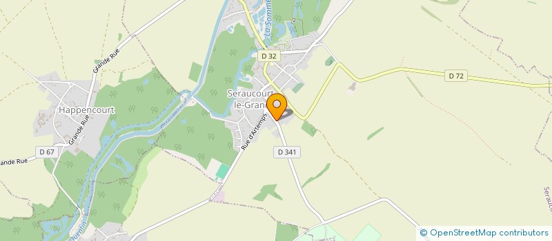 localisation de l'entreprise MADAME STEFFIE POURPLANQUE  SERAUCOURT-LE-GRAND