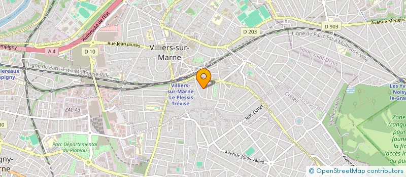 localisation de l'entreprise MADAME STEFFY DISY  VILLIERS-SUR-MARNE