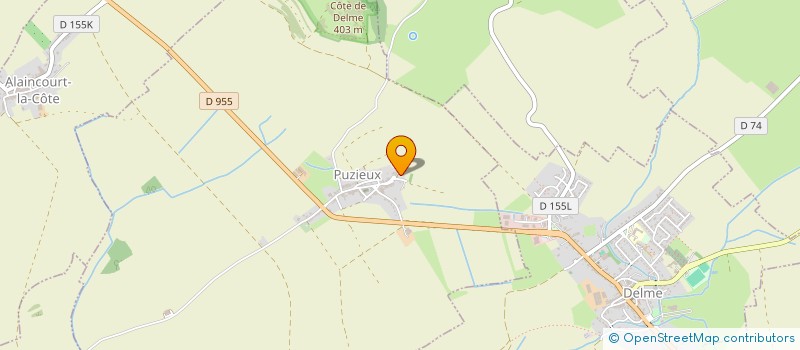 localisation de l'entreprise MADAME STEFFY HOLAIND  PUZIEUX