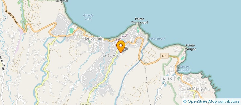 localisation de l'entreprise MADAME STEFFY VEBOBE  LE LORRAIN