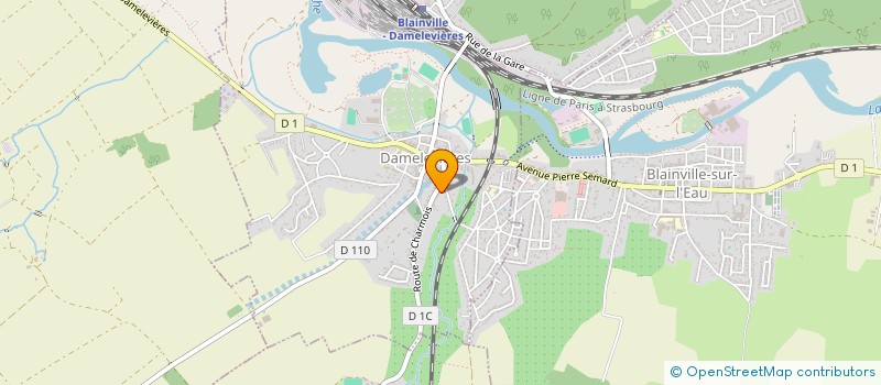 localisation de l'entreprise MADAME STEFYNA VILLAUME à DAMELEVIERES
