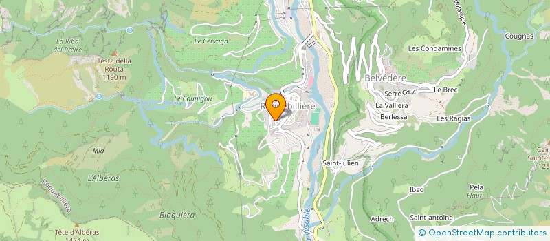 localisation de l'entreprise MADAME STELA DRANGA  ROQUEBILLIERE