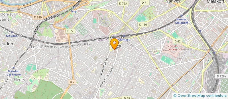 localisation de l'entreprise MADAME STELA JOSAN à CLAMART