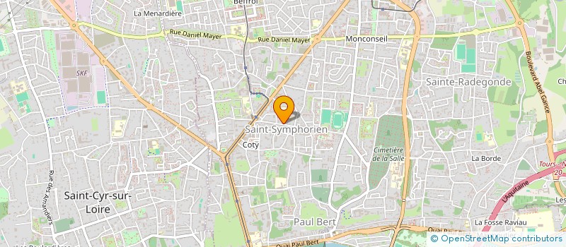 localisation de l'entreprise MADAME STELA NICOLAE  TOURS