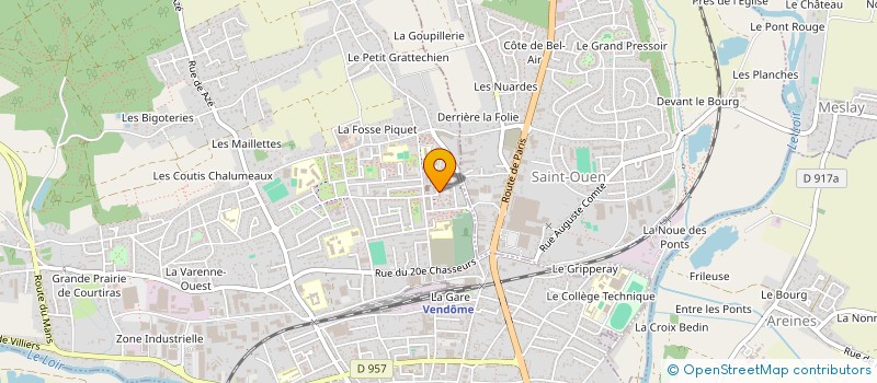 localisation de l'entreprise MADAME STELA SNEGUR  VENDOME