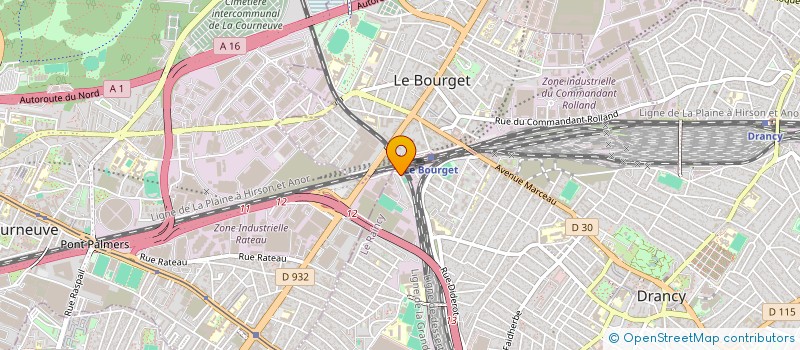 localisation de l'entreprise MADAME STELINE DORLEAN  DRANCY