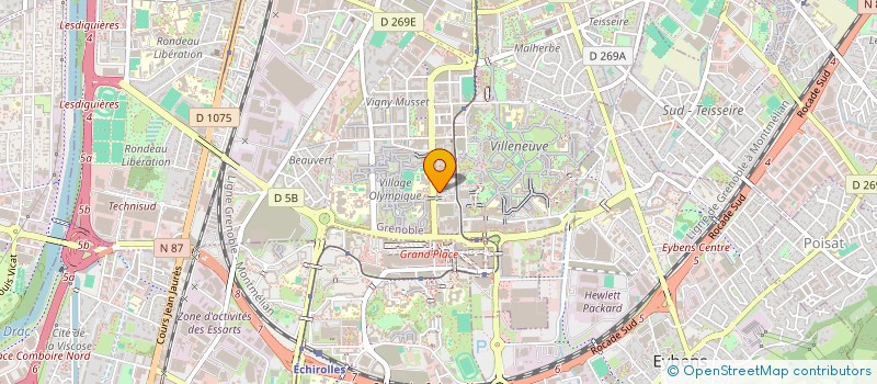 localisation de l'entreprise MADAME STELLA ADODO  GRENOBLE