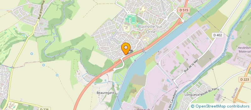 localisation de l'entreprise MADAME STELLA ASHWIN  BLAINVILLE-SUR-ORNE