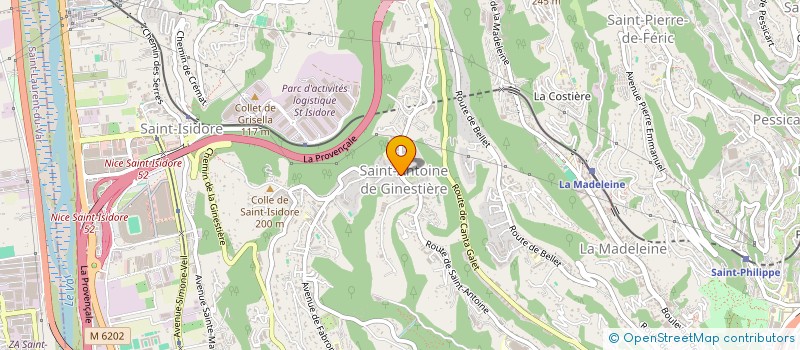 localisation de l'entreprise MADAME STELLA BLANCO  NICE