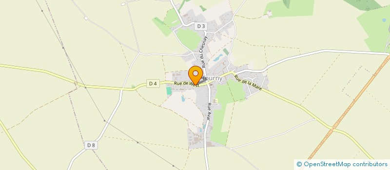 localisation de l'entreprise MADAME STELLA BOURIN  VEXIN-SUR-EPTE