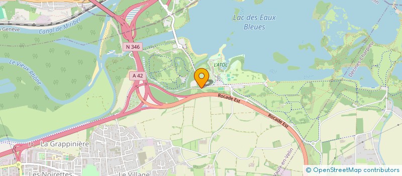 localisation de l'entreprise MADAME STELLA CAPRIO  VAULX EN VELIN