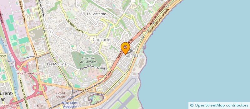 localisation de l'entreprise MADAME STELLA CHIFEAC à NICE