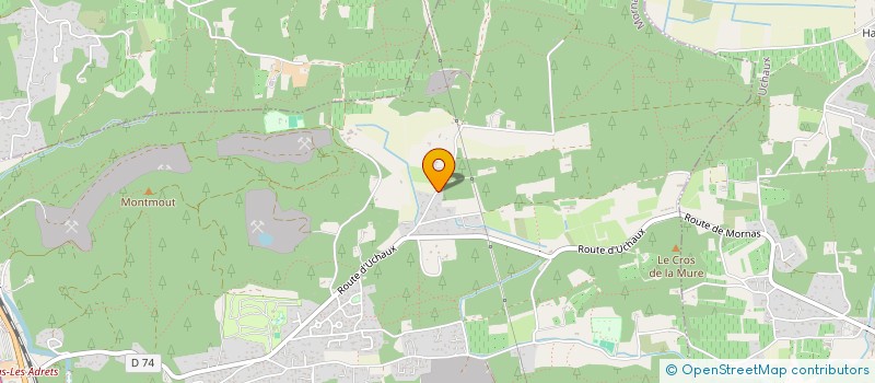 localisation de l'entreprise MADAME STELLA CONTU  MORNAS