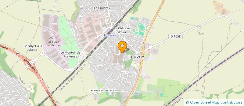 localisation de l'entreprise MADAME STELLA DAGNET à LOUVRES