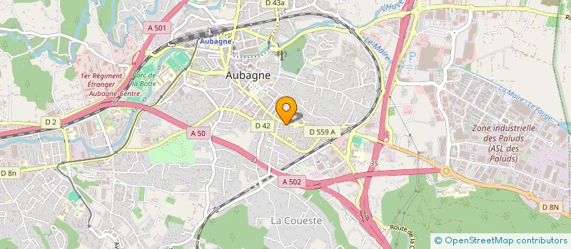 localisation de l'entreprise MADAME STELLA DEGL'INNOCENTI à AUBAGNE